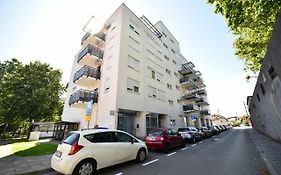Block Apartment Park With Private Garage Parking